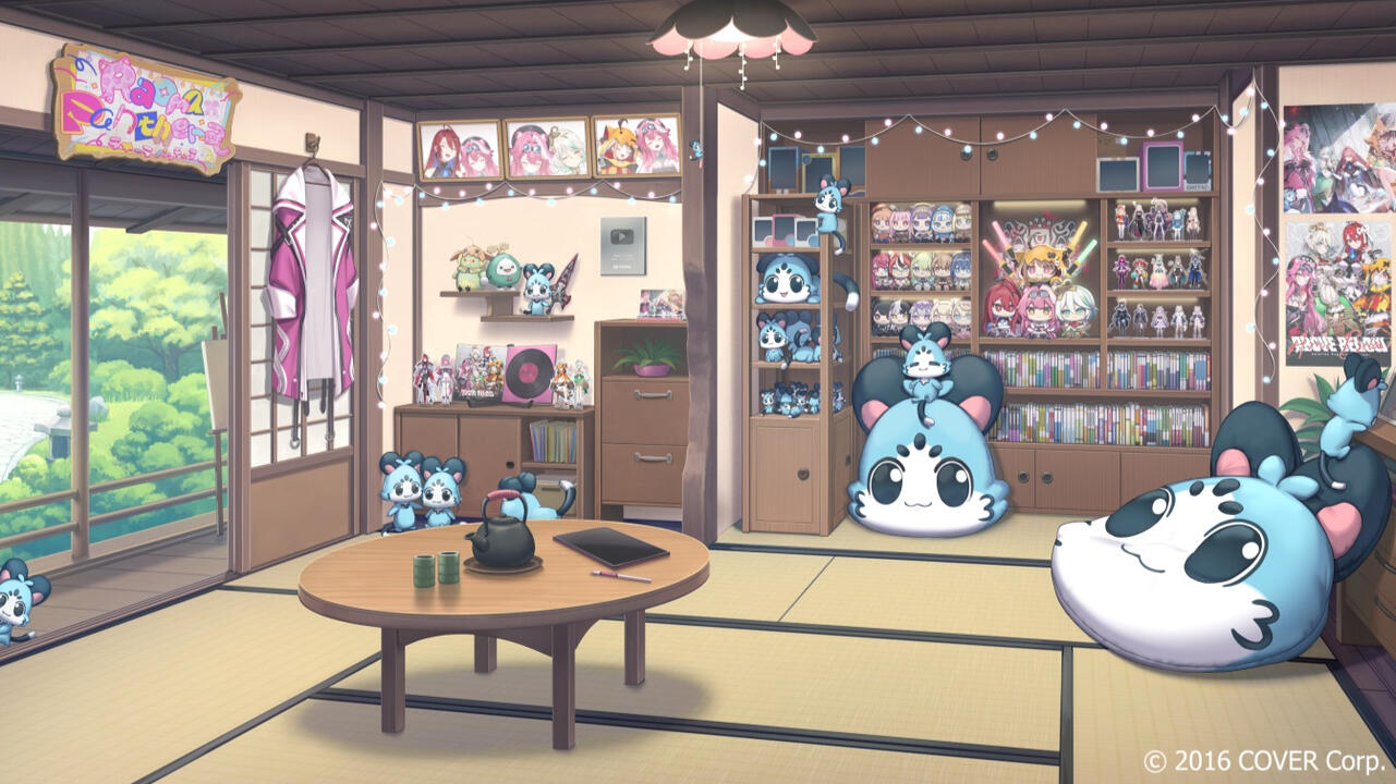 Raora Panthera's Japanese-style Room Background