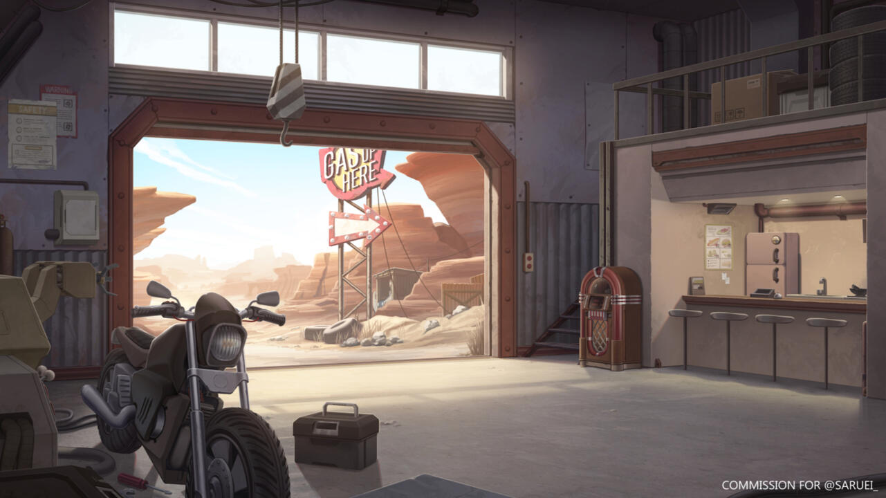 Saruei&#39;s 2023 Summer Outfit Background