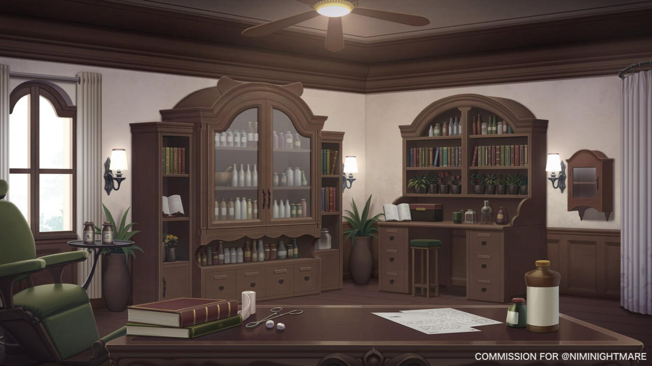 Nimi&#39;s Office Room Background